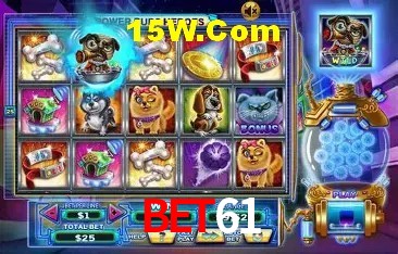 Biblioteca de slots populares na Bet61