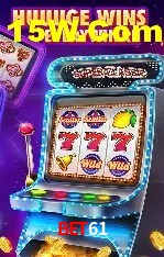 Interface moderna da plataforma Bet61